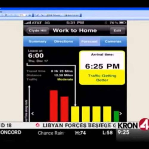 INRIX’s Jim Bak Talks Traffic With KRON 4