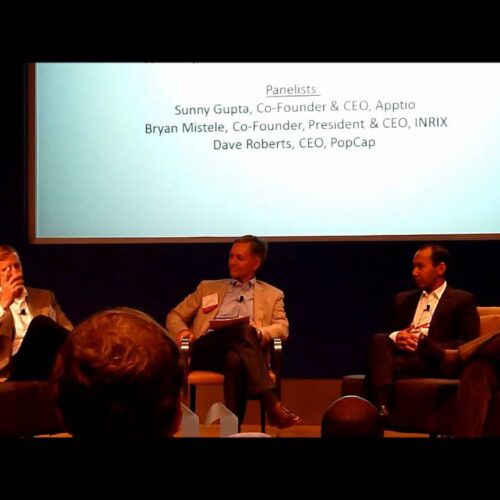 INRIX’s Bryan Mistele at WTIA’s TechNW on “How to Build ‘Em Big” Panel Video