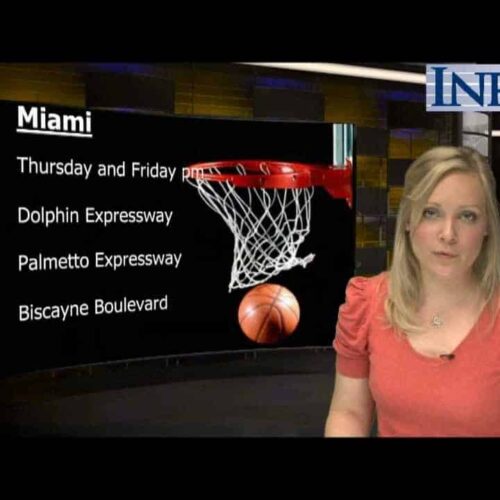 Road congestion during NBA Finals Thunder vs Heat