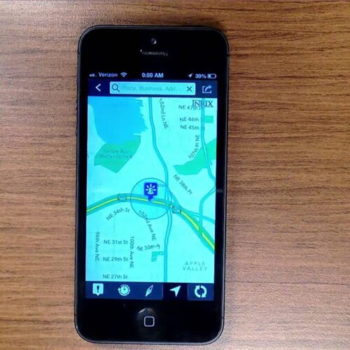 INRIX Traffic 5.0: How to Search & Save Temporary Places