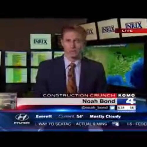 INRIX Monitors I-90 Construction Crunch: KOMO News 6am Broadcast