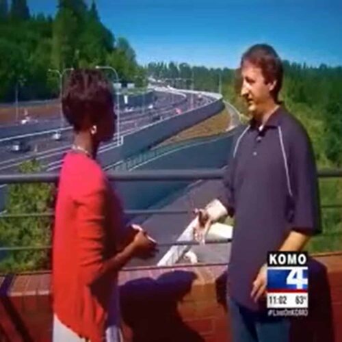 INRIX Monitors I-90 Commute Crunch: KOMO News 11am Broadcast