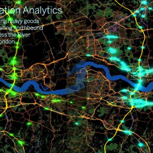 INRIX Population Analytics – Freight/HGV Origin Destination – London