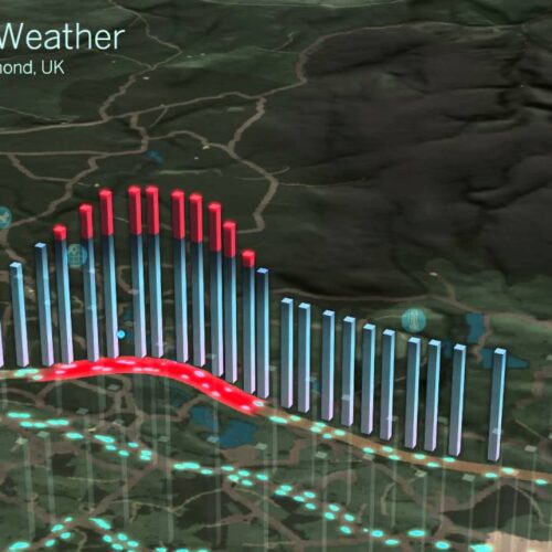 INRIX Road Weather Visualisation