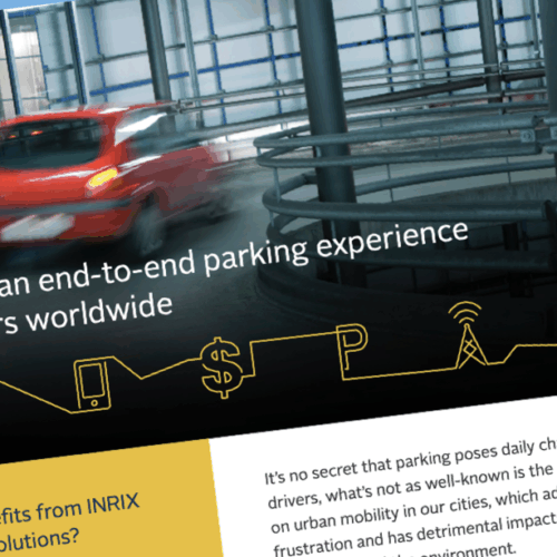 INRIX Parking Brochure