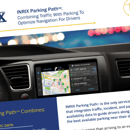 INRIX Parking Path™ Brochure