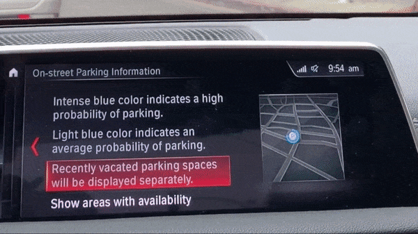 BMW Openspot Feature