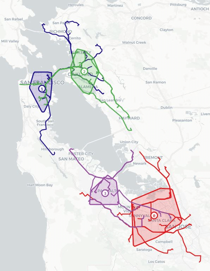 bay area traffic map New Traffic Scorecard Adds Commute Behavior Analysis Inrix bay area traffic map