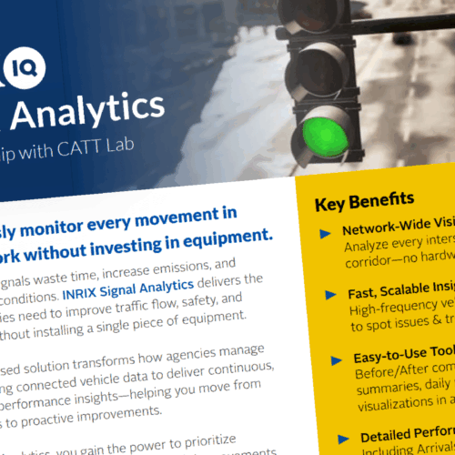 INRIX Signal Analytics Brochure