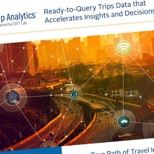 INRIX Trip Analytics Powered By CATT Lab Brochure