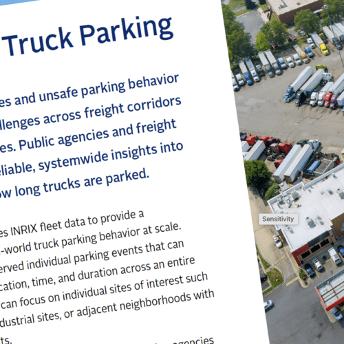 INRIX Truck Parking Analysis